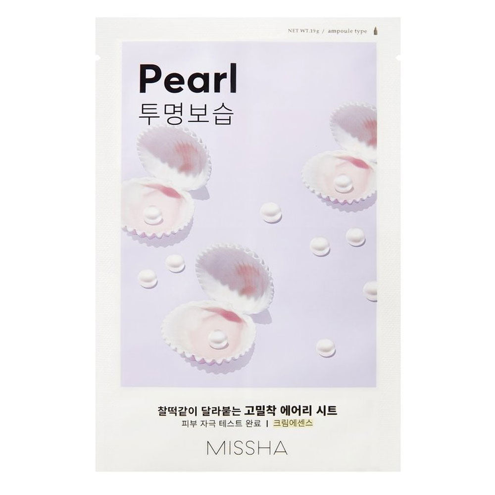 MISSHA Airy Fit Sheet Mask, plátýnková maska na obličej, varianta Aloe