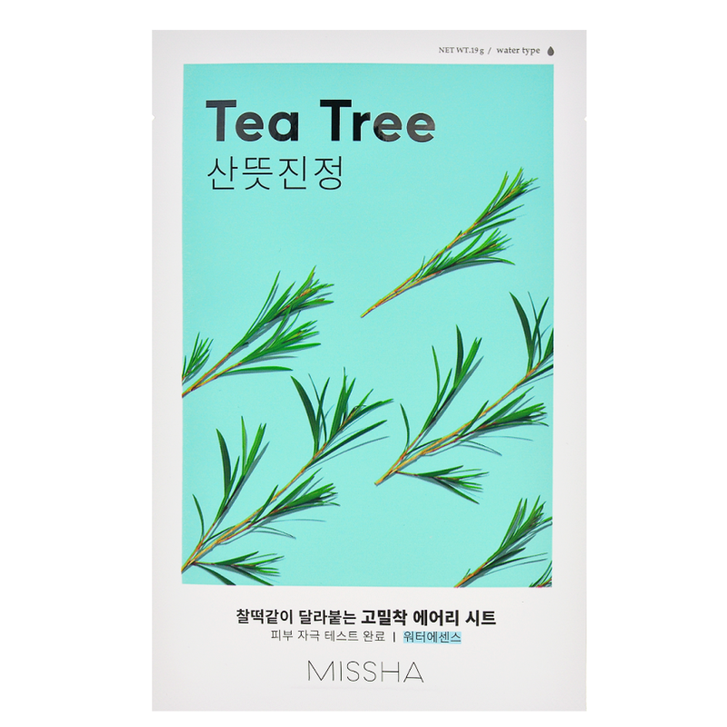 MISSHA Airy Fit Sheet Mask, plátýnková maska na obličej, varianta Aloe