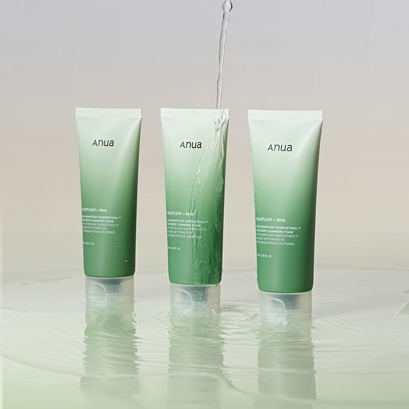 Anua Heartleaf Quercetinol Pore Deep Cleansing Foam, čisticí pěna na póry 150 ml