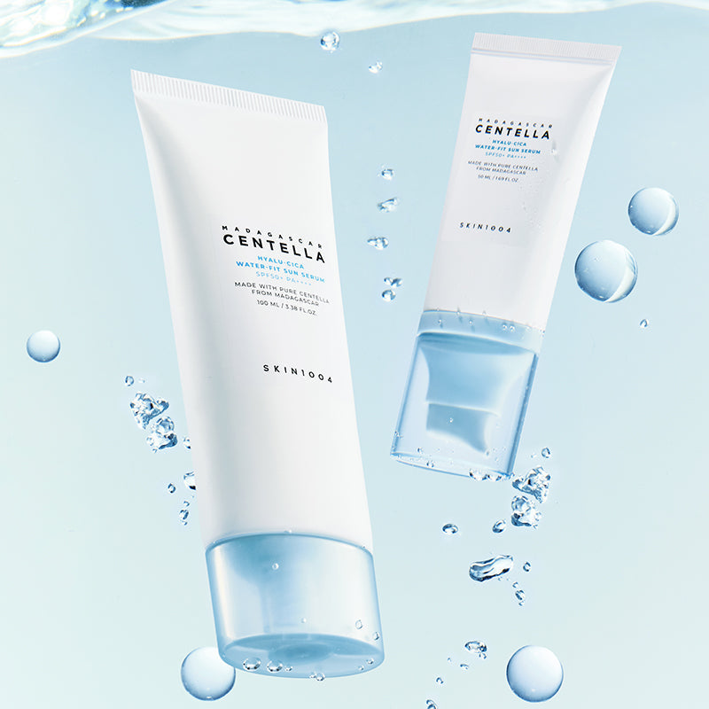 Opalovací sérum SKIN1004 Hyalu-Cica Water-Fit Sun Serum SPF50+ PA++++ 50 ml a 100 ml