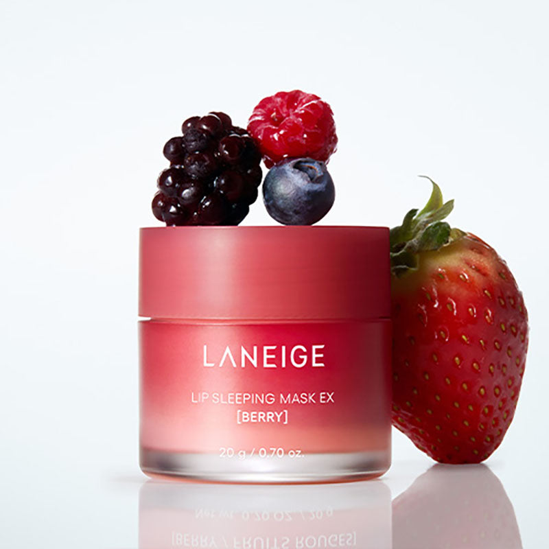 LANEIGE Lip Sleeping Mask EX, noční maska na rty, vůně Berry