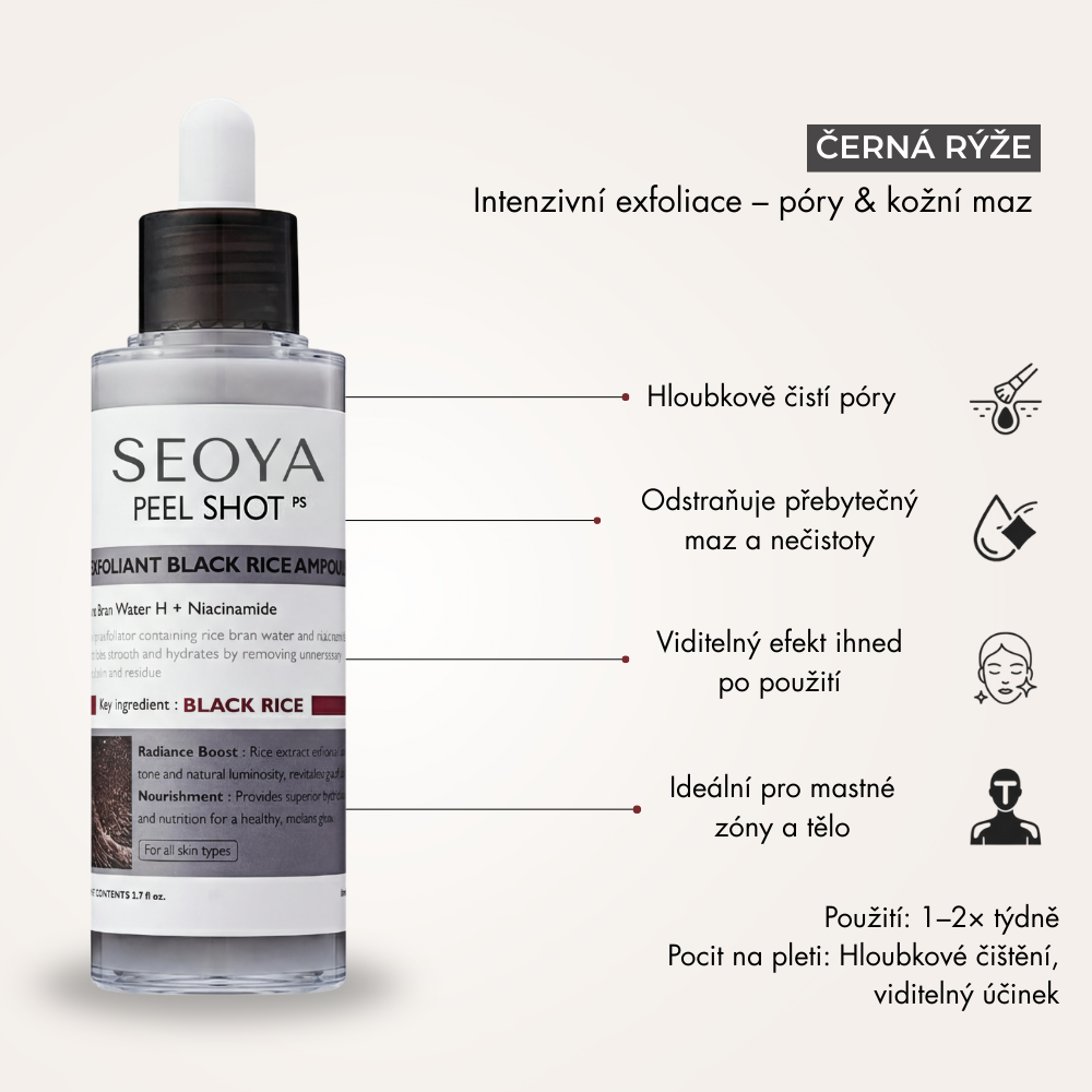 SEOYA – Korejský rýžový peeling 30 ml