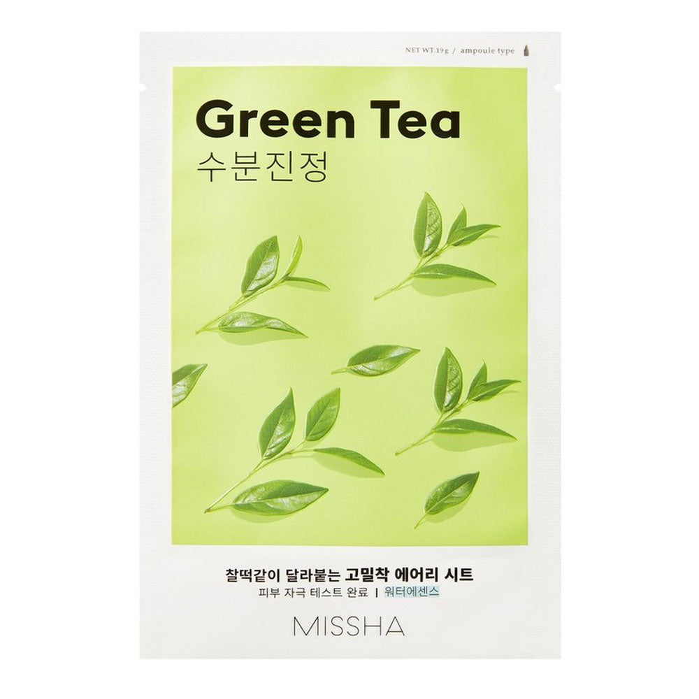 MISSHA Airy Fit Sheet Mask, plátýnková maska na obličej, varianta Aloe