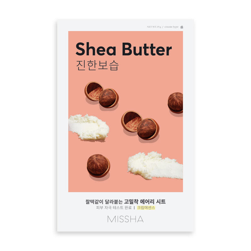 MISSHA Airy Fit Sheet Mask, plátýnková maska na obličej, varianta Aloe