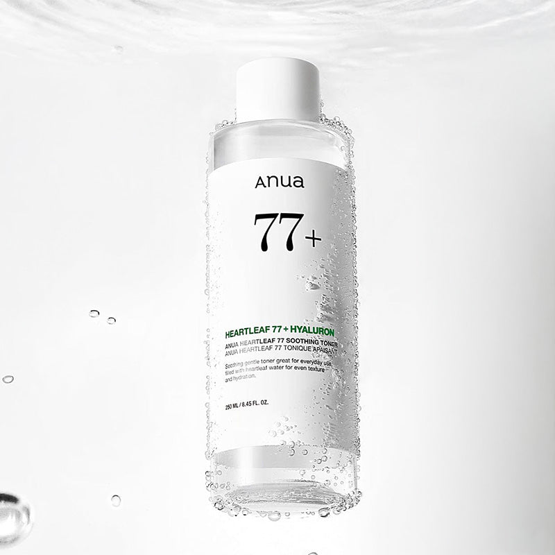 Anua Heartleaf 77% Soothing Toner 250 ml, zklidňující tonikum s houttuynií