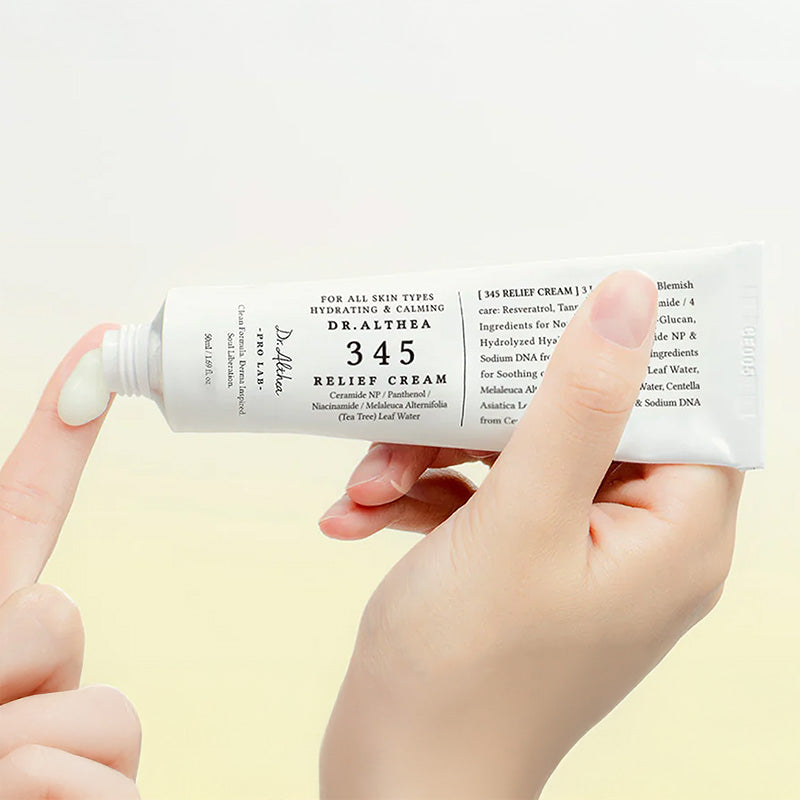 Dr.Althea 345 Relief Cream 50 ml, zklidňující regenerační krém pro citlivou pleť