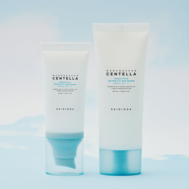 Opalovací sérum SKIN1004 Hyalu-Cica Water-Fit Sun Serum SPF50+ PA++++ 50 ml a 100 ml