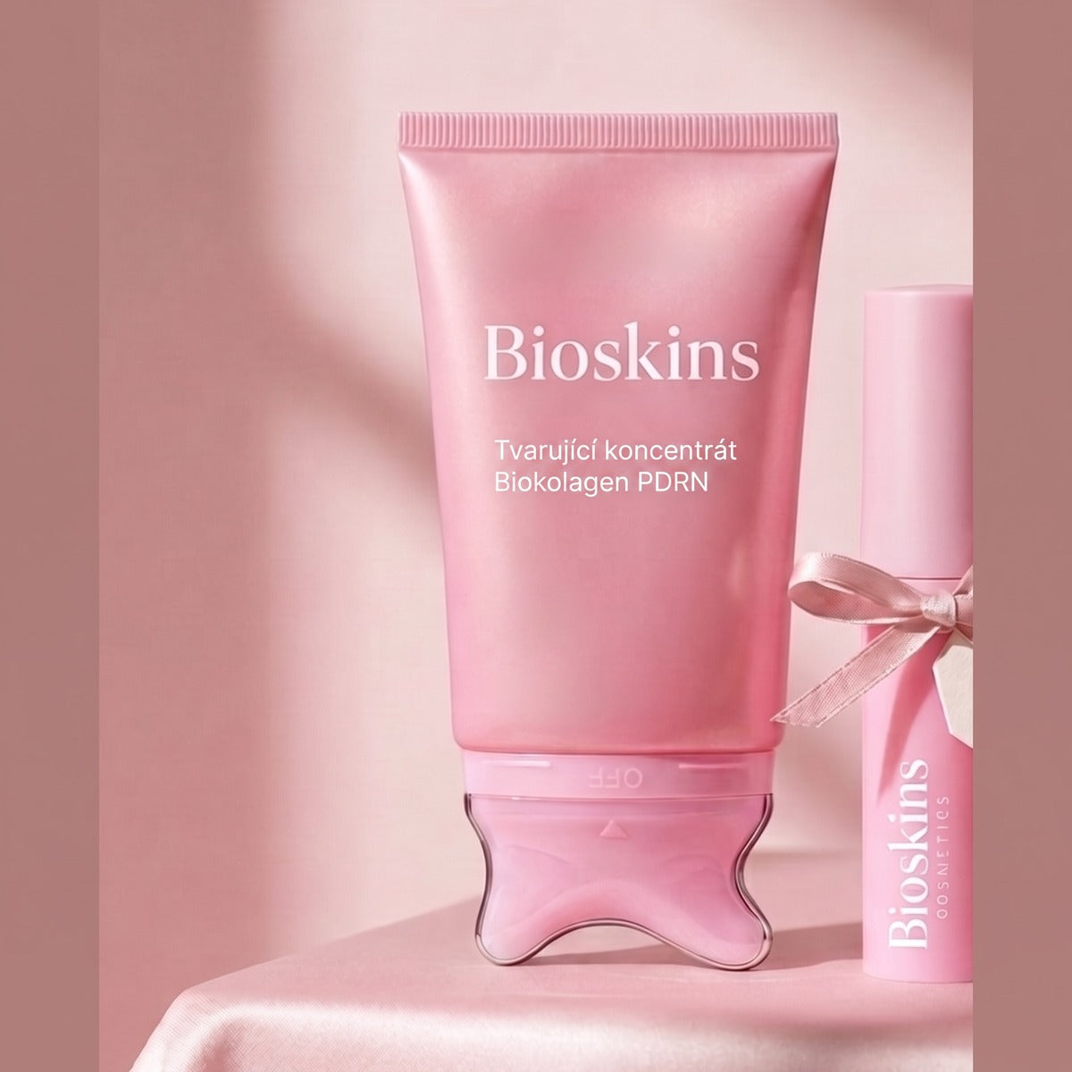 BIOSKINS gua sha z růženínu s koncentrátem – balení